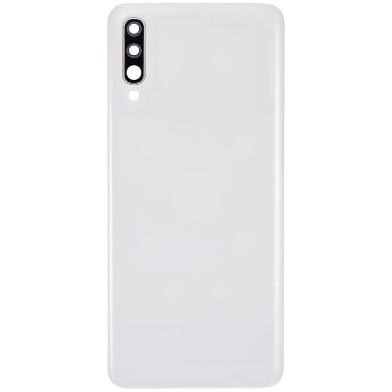 Tapa trasera de vidrio para Samsung Galaxy A70 (A705 / 2019) (Blanco)