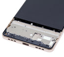 Pantalla LCD con marco para BlackBerry KEY2 LE / Lite (Serie BBE100) (Reacondicionado) (Champagne)