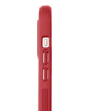 Funda Rugged Matura Asteroide para iPhone 14 Plus Roja 1 Paquete