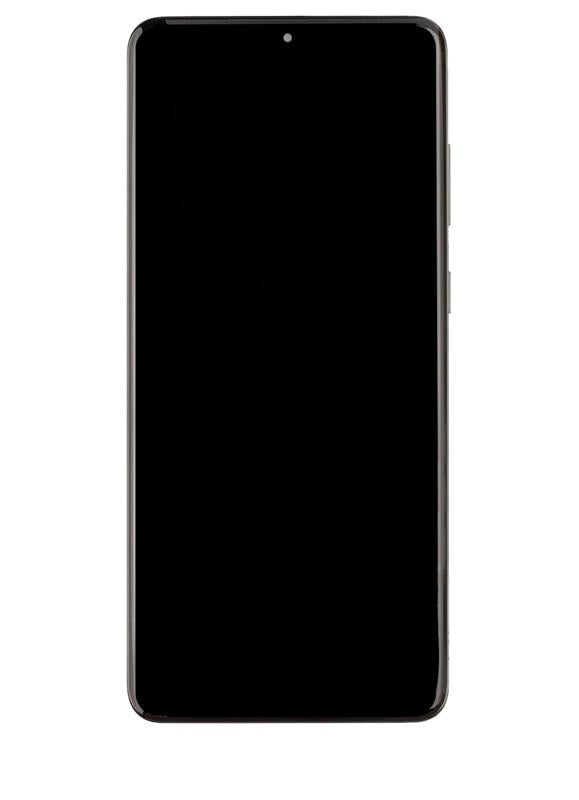 Pantalla OLED USADA Grado A con marco para Samsung Galaxy S20 Plus 5G (Negro Cósmico)