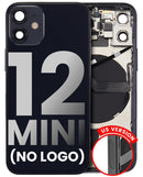 Tapa trasera para iPhone 12 Mini (Version US) sin logo (Negro)