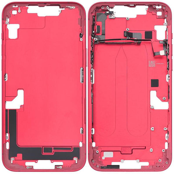 Carcasa media para iPhone 14 Plus con botones de encendido y volumen