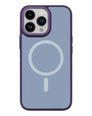 Funda Slim Ruva Luxe para iPhone 14 Pro Max MagSafe Morada 1 PAQUETE