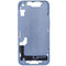 Carcasa intermedia con botones de encendido y volumen para iPhone 14 (Version Internacional) (Azul)