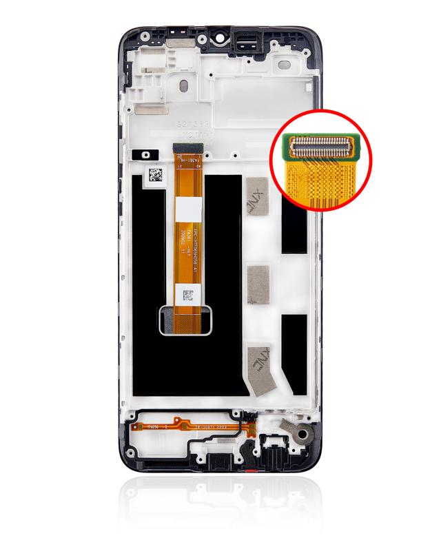 Pantalla LCD con marco para OPPO A15 / A15S (Reacondicionado)