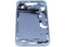 Carcasa intermedia con botones de encendido y volumen para iPhone 14 Plus (Version EE.UU.) Azul