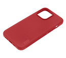 Funda Rugosa Mattur Asteroid para iPhone 14 Pro Max Roja 1 Paquete