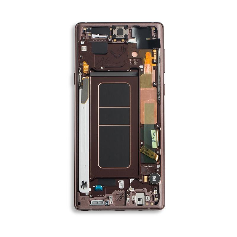 Pantalla OLED para Samsung Galaxy Note 9 con marco (Metallic Copper)