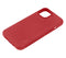 Estuche Resistente Matiz Asteroide para iPhone 14 Rojo 1 Paquete