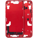 Carcasa intermedia con botones de encendido y volumen para iPhone 14 (Version Internacional) (Rojo)