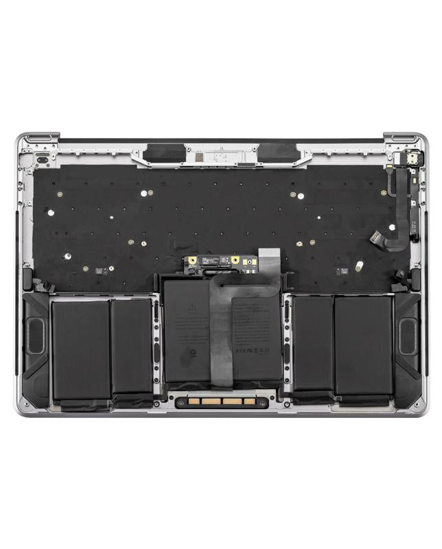 Carcasa superior con bateria y teclado para MacBook Pro 13" (A1989/Tarde 2018/Principios de 2019) (Teclado US) (Plata)