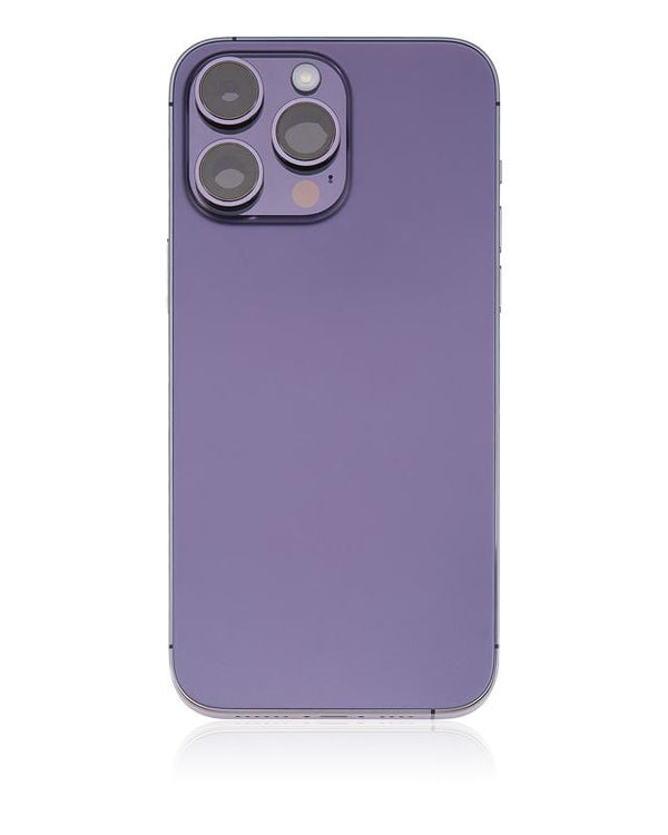 Tapa trasera con componentes para iPhone 14 Pro Max (Version EE. UU.) original usada color Morado Profundo