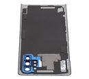 Tapa trasera con lente de camara para Samsung Galaxy Note 10 Plus / 5G (sin logo) (Azul)