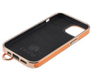 Funda tipo Cartera Ruva Hiba para iPhone 14 Plus Naranja Quemado 1 Paquete