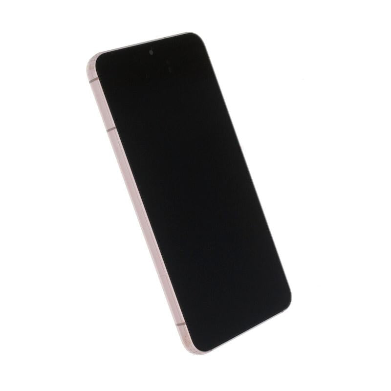 Pantalla OLED con marco para Samsung Galaxy S22 5G (Reacondicionado) (Oro rosa)