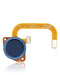 Lector de huellas con cable flex para Motorola Moto E (XT2052 / 2020) (Azul Medianoche)