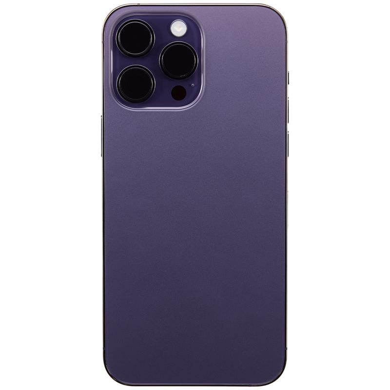 Tapa trasera para iPhone 14 Pro Max en Morado Profundo sin logo