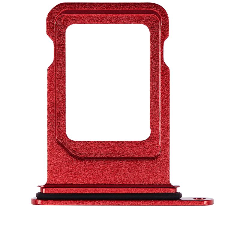 Bandeja para doble SIM para iPhone 14 / 14 Plus (Rojo)