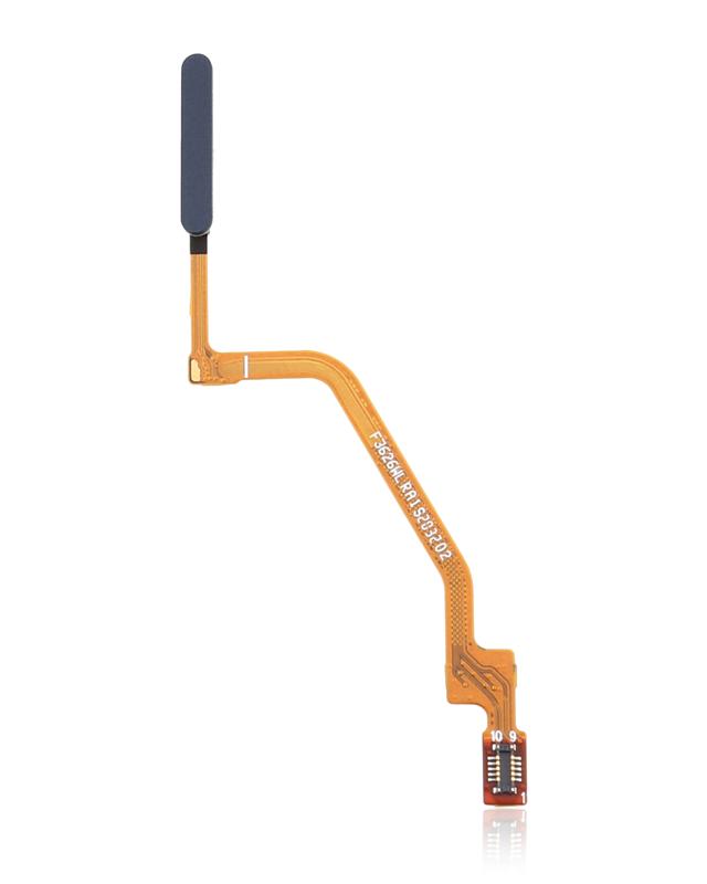 Lector de huella con cable flex para Xiaomi Redmi Note 9S (Gris Interstellar)