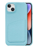 Estuche Cartera Mattur Venus para iPhone 14 Plus Azul Claro Pack de 1