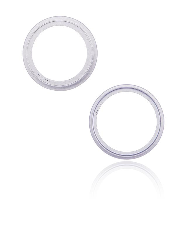 Anillo de bisel para camara trasera para iPhone 14 / 14 Plus (Morado) (Set de 2 piezas)