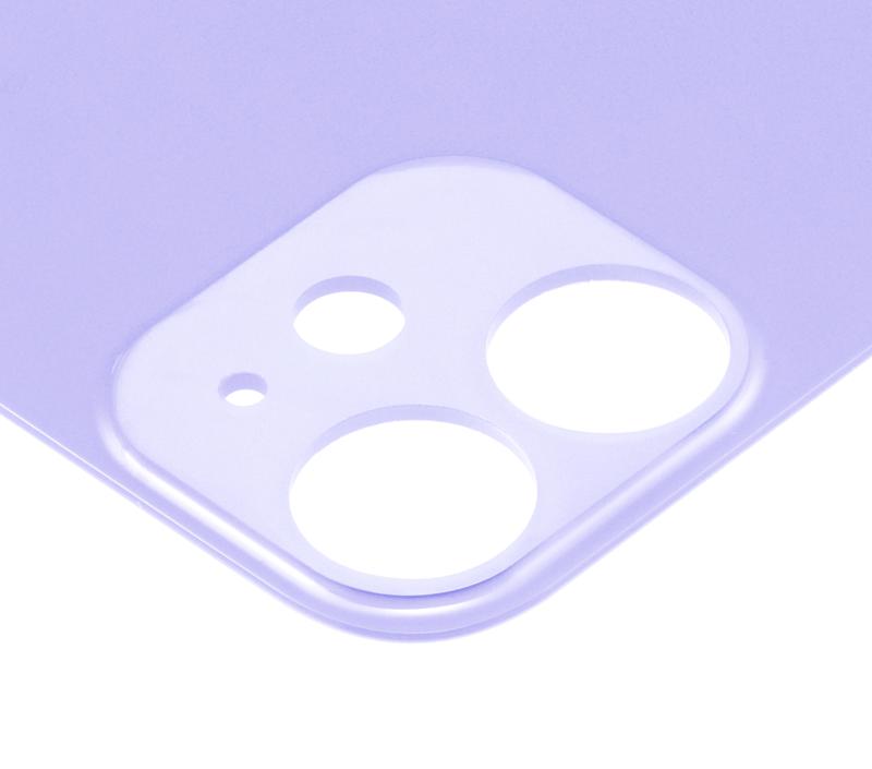 Tapa trasera para iPhone 12 Mini (Morado) con adhesivo 3M