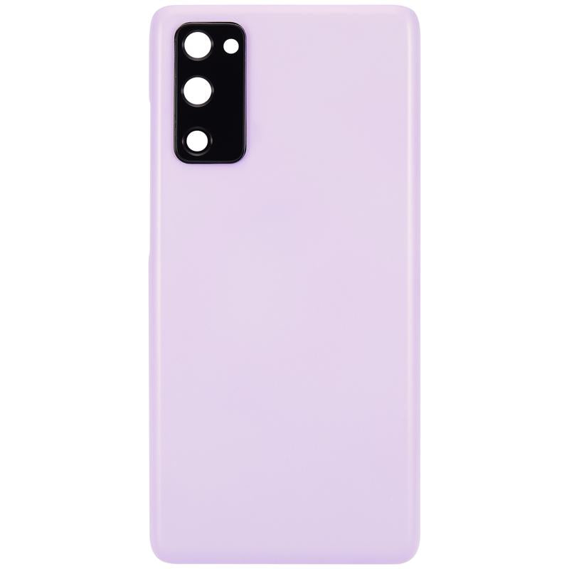 Tapa trasera con lente de camara para Samsung Galaxy S20 FE 5G (Cloud Lavender)