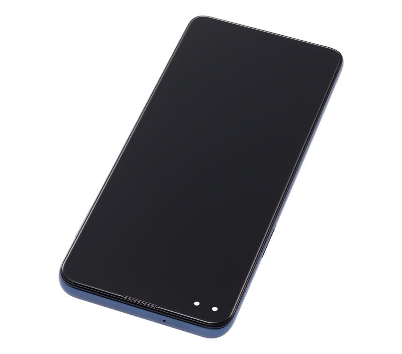 Pantalla LCD con marco para Motorola One 5G (Surfing Blue)