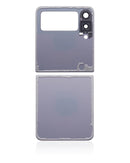 Tapa trasera con lente de camara para Samsung Galaxy Z Flip 3 5G (Lavanda)