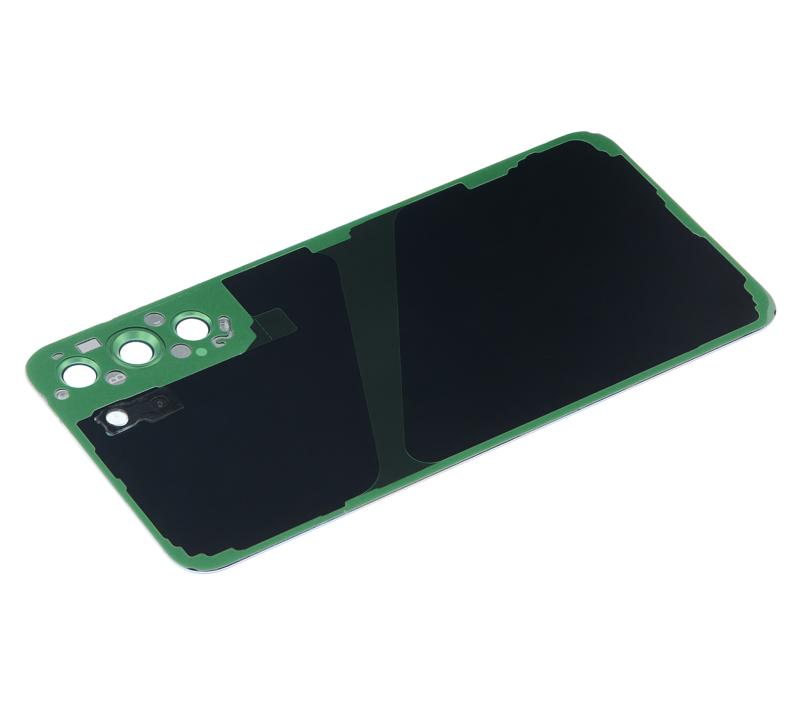 Tapa trasera con lente de camara para Samsung Galaxy S22 Plus 5G (Sin logo) (Azul cielo)