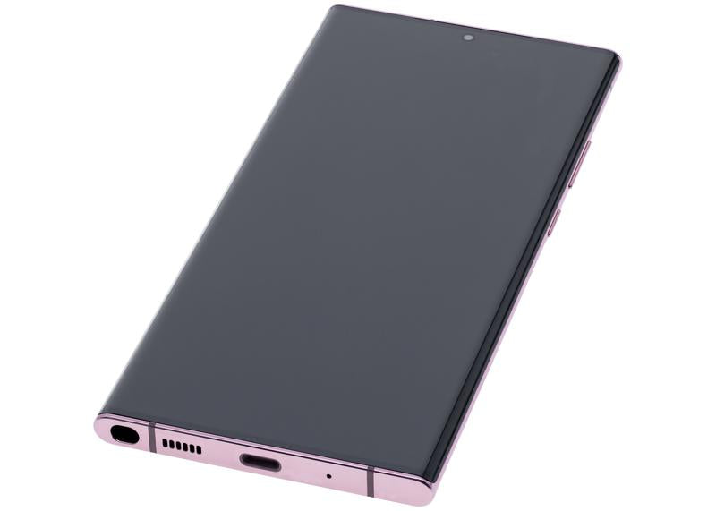 Pantalla OLED con marco para Samsung Galaxy Note 20 Ultra 5G (Bronce místico)