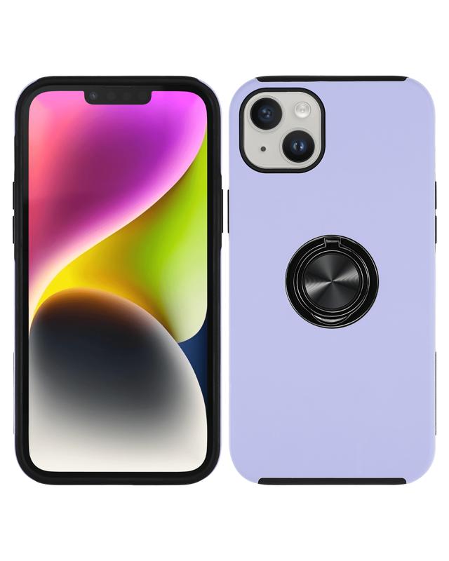 Funda Rigida Ruva Rado para iPhone 14 Plus Morado 1 Paquete