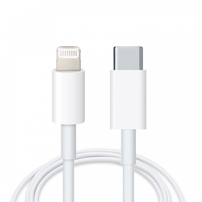 Cable usb c a lightning 1m blanco