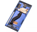 Pantalla OLED con marco para Samsung Galaxy Note 10 Plus / 5G Original (Aura Azul)