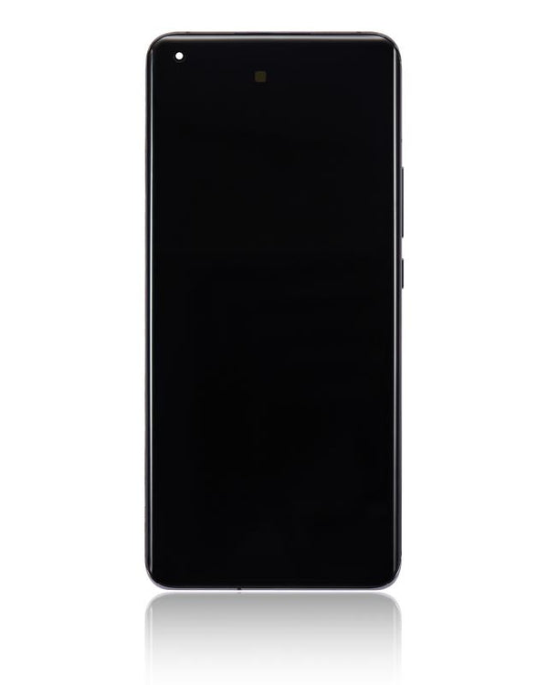 Pantalla OLED con marco para Xiaomi Mi 11 (Negro) (Reacondicionado)