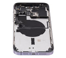 Tapa trasera para iPhone 14 Pro Max (Version EE.UU) morado oscuro