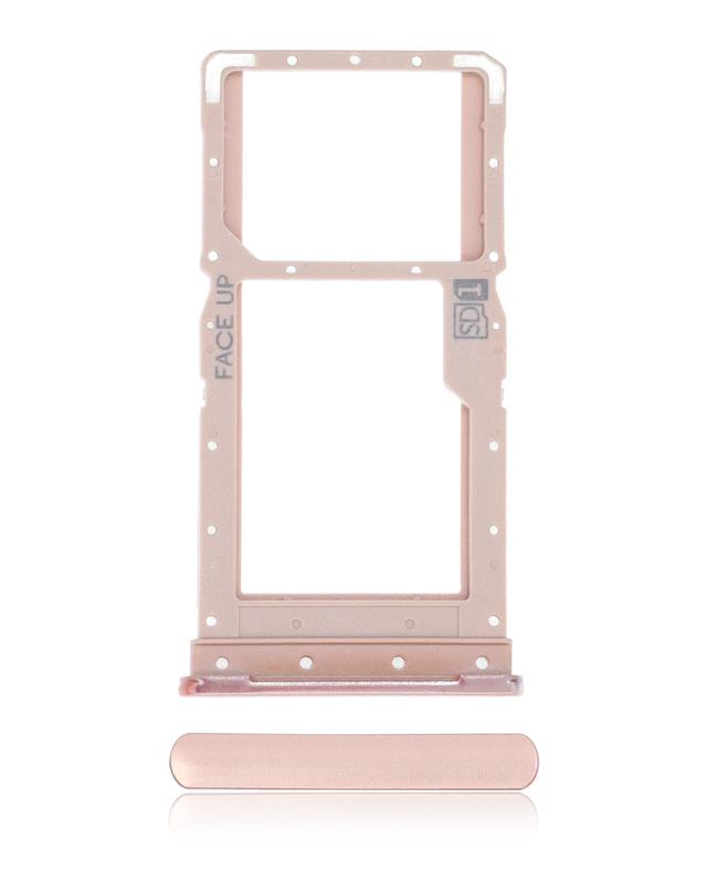 Bandeja de tarjeta SIM para Motorola Moto G9 Plus (XT2087 / 2020) (Oro Rosa)