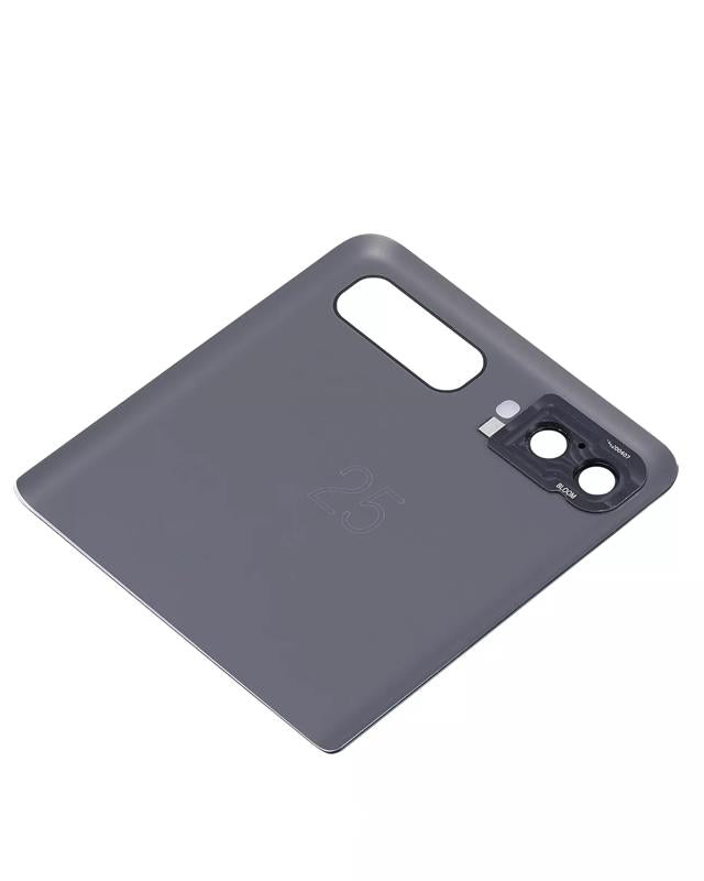 Tapa trasera superior con lente de camara para Samsung Galaxy Z Flip 4G (F700) / Z Flip 5G (F707) original (Negro Espejo)