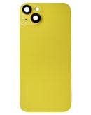 Tapa trasera con placa y magnetos NFC & MagSafe para iPhone 14 Plus (Amarillo)