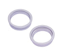 Anillo de bisel para camara trasera para iPhone 14 / 14 Plus (Morado) (Set de 2 piezas)