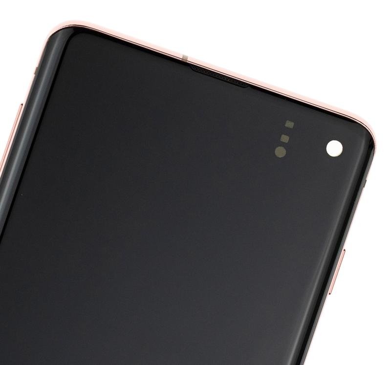 Pantalla OLED con marco para Samsung Galaxy S10 (Reacondicionada) Rosa Flamenco