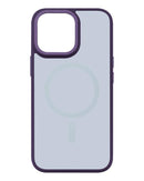 Funda Slim Ruva Luxe para iPhone 14 Pro Max MagSafe Morada 1 PAQUETE