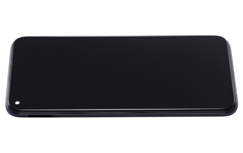 Pantalla LCD con marco para Huawei P40 Lite / Nova 6 SE (Reacondicionado) (Negro)