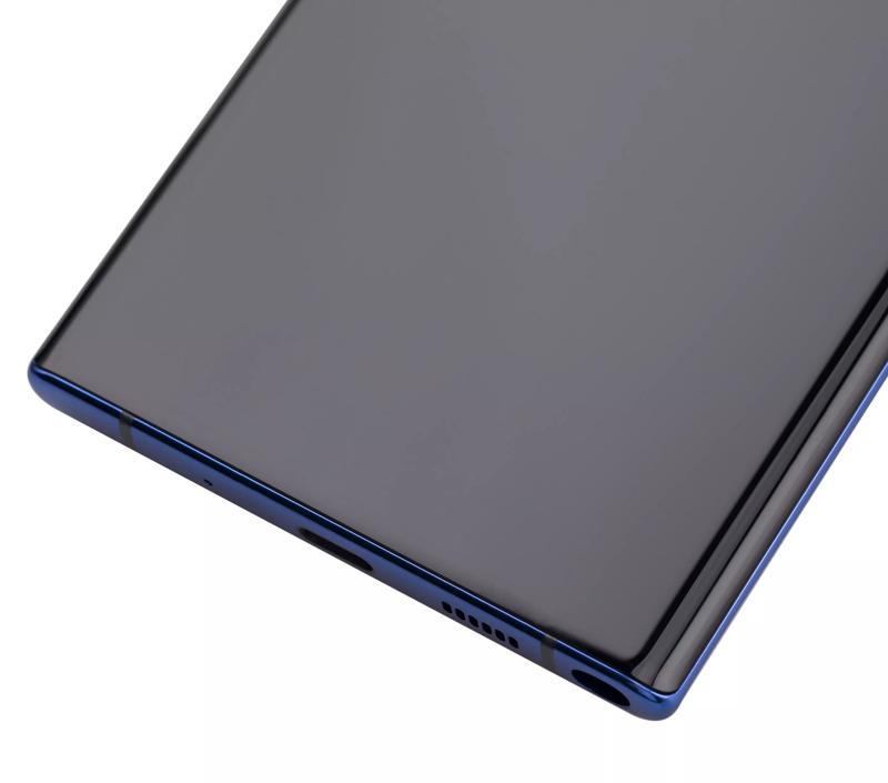 Pantalla OLED con marco para Samsung Galaxy Note 10 Plus / 5G Original (Aura Azul)