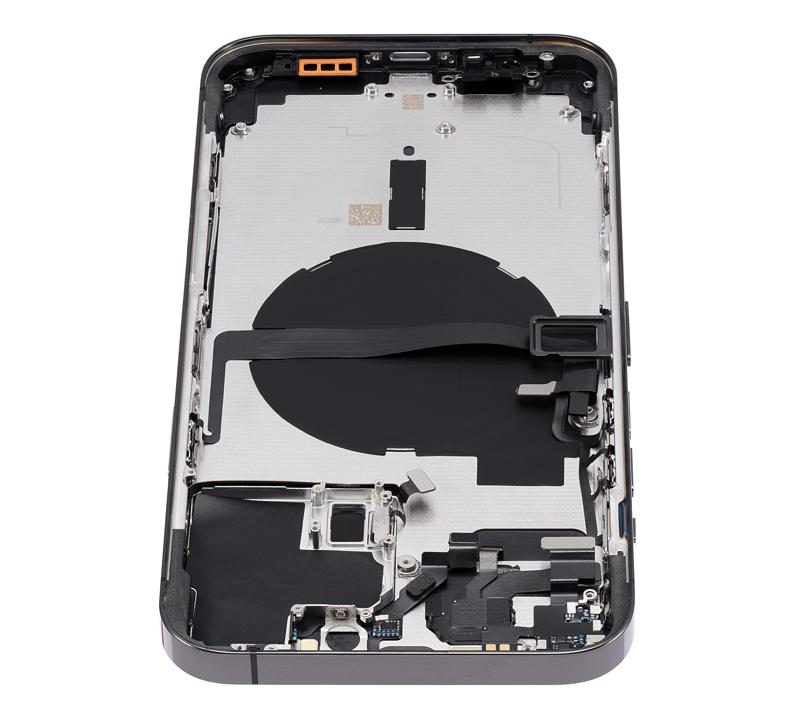 Tapa trasera para iPhone 13 Pro Max (Version US) (Sin Logo) Gris Espacial