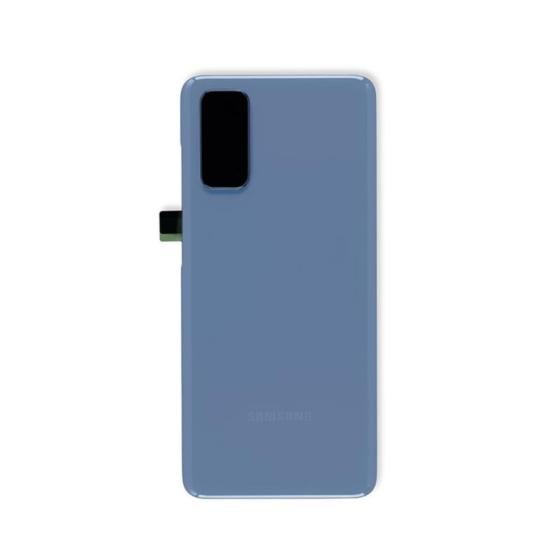 Tapa trasera con lente de camara para Samsung Galaxy S20 (original) (Azul Nube)