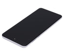 Pantalla LCD con marco para Motorola Moto G 5G (XT2113-3 / 2020) (Plata Mate)