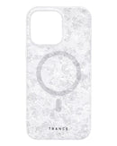 Funda Slim Trance Tremolo para iPhone 14 Pro Max MagSafe Blanca