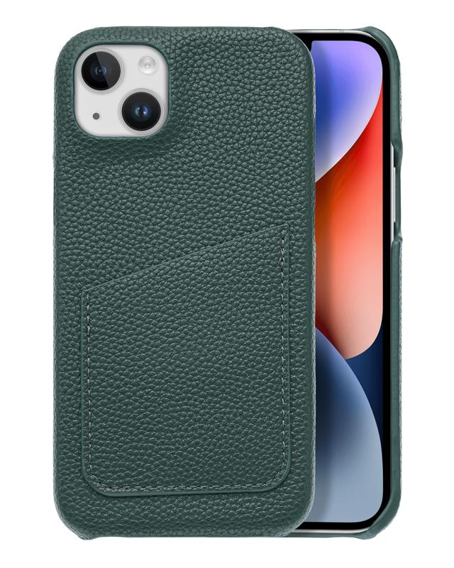 Funda Cartera Mattur Venus para iPhone 14 Plus Verde Bosque 1 PACK