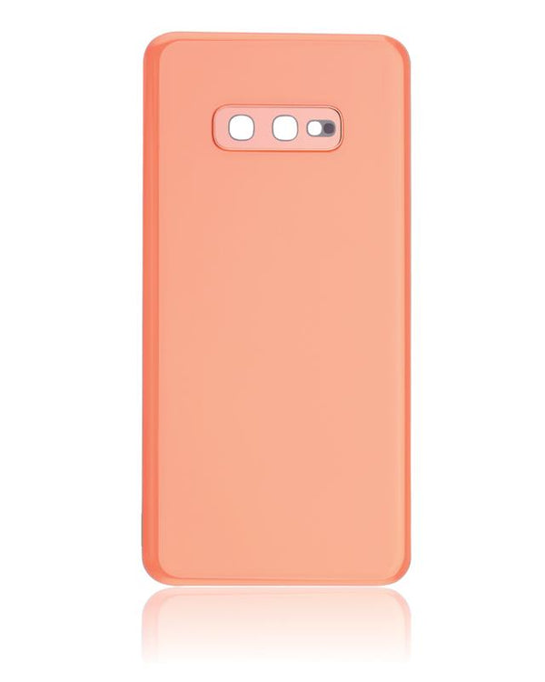 Tapa trasera con lente de camara para Samsung Galaxy S10E rosa flamingo